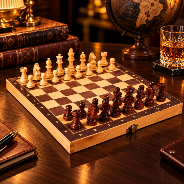 Le Gambit — Jeu d'échecs magnétique pliable de voyage