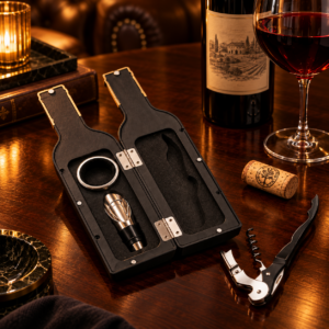 L’Ouverture — Coffret tire-bouchon en forme de bouteille