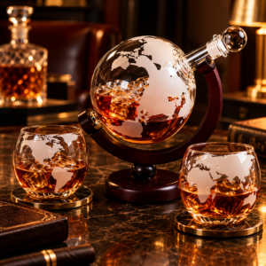 Carafe Globe avec ces 2 verres
