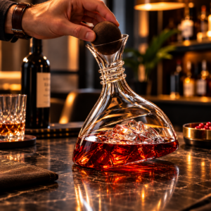 L’Éclat — Carafe à vin Iceberg en cristal 1,8 L