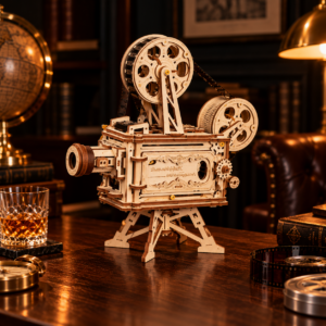 La Dernière Séance — Projecteur de cinéma en bois 3D à construire