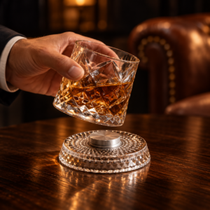 Verre à whisky rotatif 360° – 280 ml